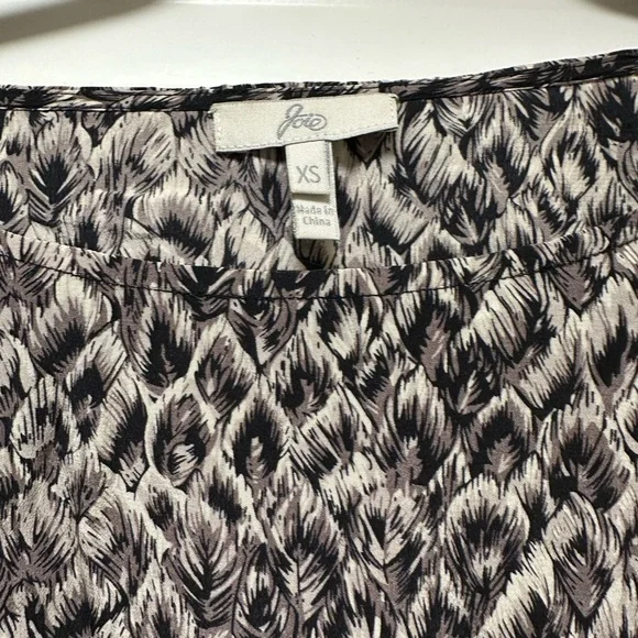 Joie Monochrome Patterned Blouse - Picture 2 of 3